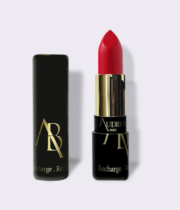 rouge à lèvres rechargeable - rouge à lèvres - teinte Garçonne - AudreyBurn Paris